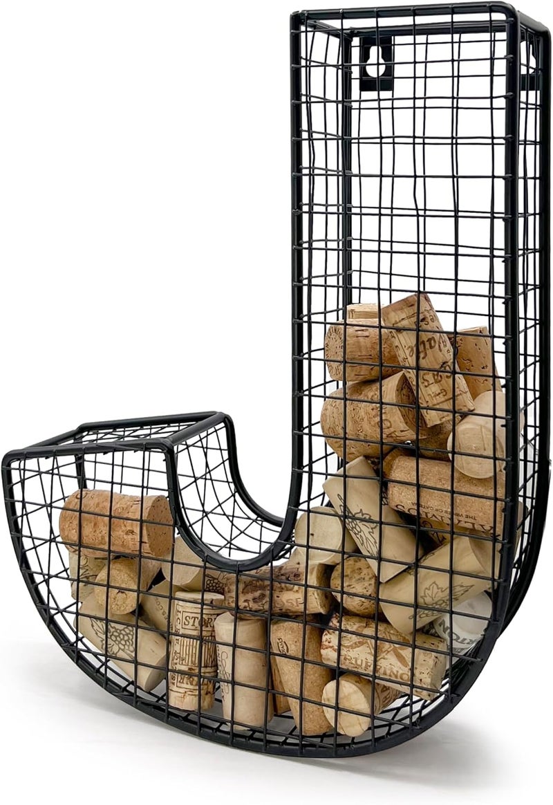 Oeno Wine Cork Holder Metal Display Collector Full Alphabet Display Letters & More (J) - Image 3